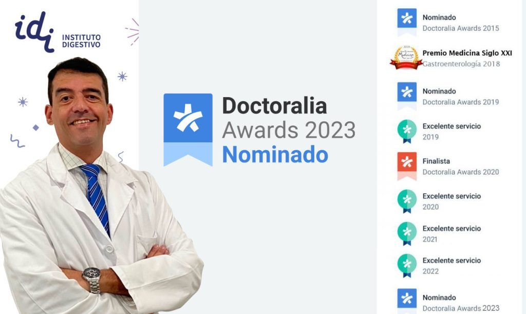 DR. Sánchez Muñoz nominado a los premios Doctoralia 2023