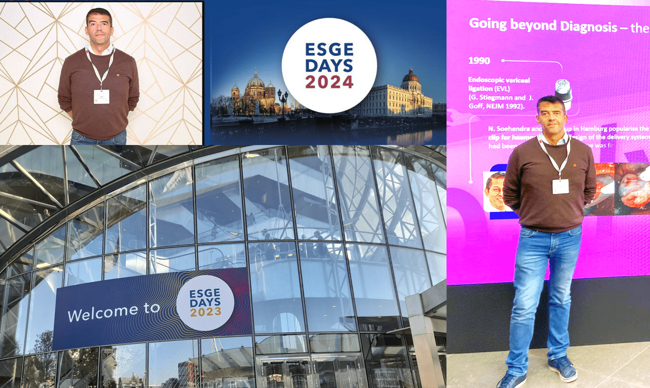 El Dr. Sánchez Muñoz acude al ESGE Days 2024 en Berlín